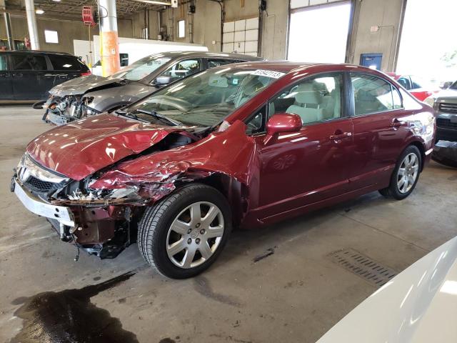 Фото 1 с аукциона – 2010 HONDA CIVIC LX с VIN 19XFA1F57AE003003
