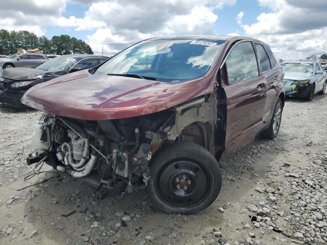 FORD EDGE TITAN 2015 with VIN 2FMPK3K86FBB32597 - Photo from auction