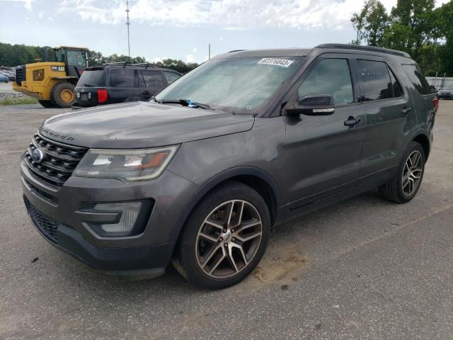 FORD EXPLORER S 2016 with VIN 1FM5K8GT5GGB94150 - Photo from auction