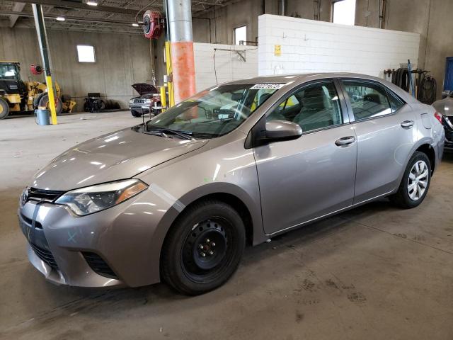 TOYOTA COROLLA L 2014 with VIN 5YFBURHEXEP087081 - Photo from auction