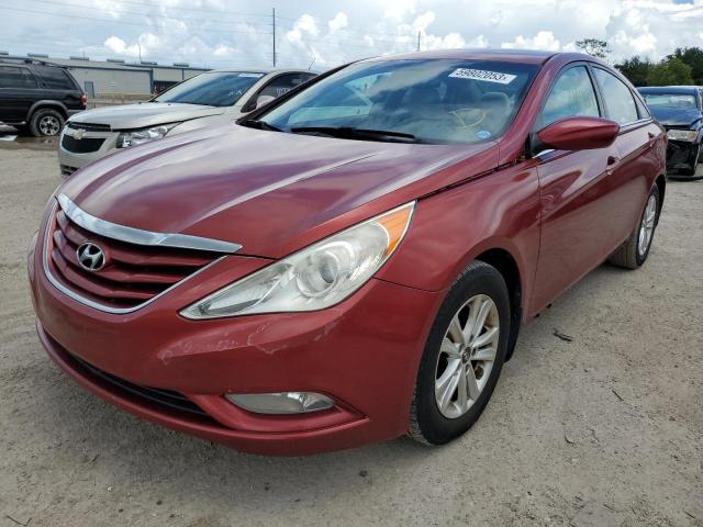 HYUNDAI SONATA GLS 2013 with VIN 5NPEB4AC0DH766755 - Photo from auction