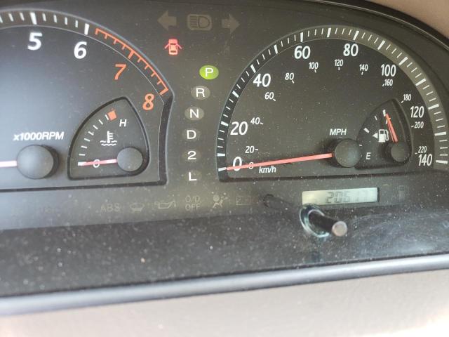 Photo 9 from auction – 2002 TOYOTA CAMRY LE with VIN JTDBE30KX20102356