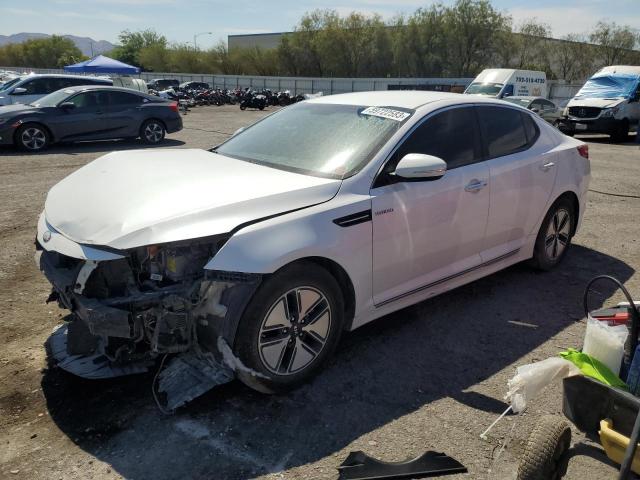 KIA OPTIMA HYB 2013 with VIN KNAGM4AD4D5043130 - Photo from auction