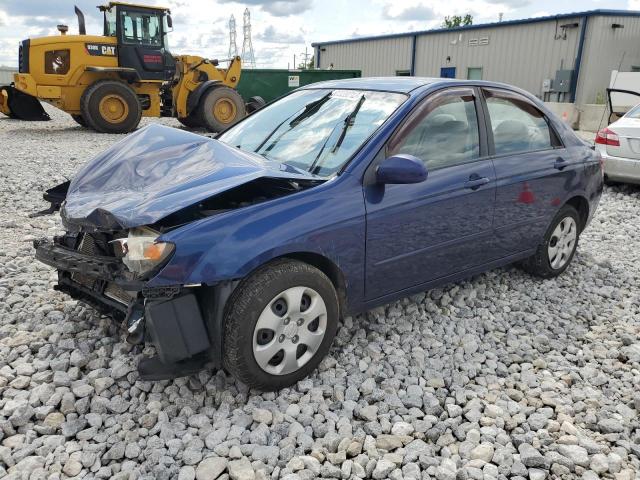 KIA SPECTRA EX 2008 with VIN KNAFE121785576221 - Photo from auction
