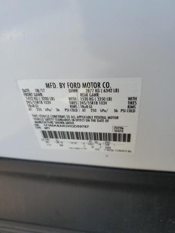 Photo 14 from auction – 2017 FORD EXPLORER P with VIN 1FM5K8AR3HGD59787