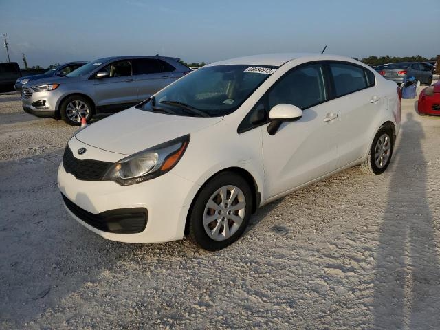 KIA RIO LX 2013 with VIN KNADM4A32D6176893 - Photo from auction