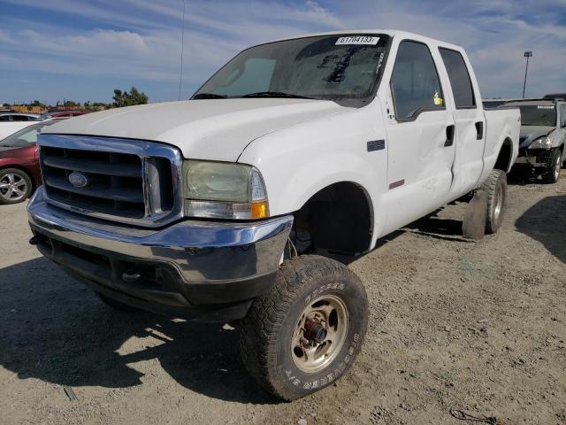 FORD F250 SUPER 2004 with VIN 1FTNW21P54EB20123 - Photo from auction