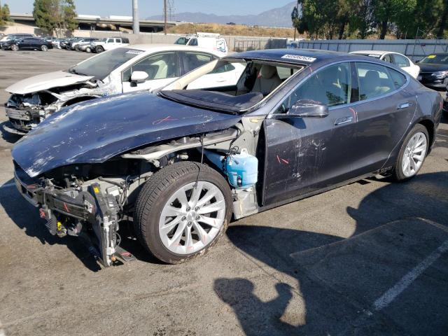 TESLA MODEL S 2017 with VIN 5YJSA1E21HF186568 - Photo from auction