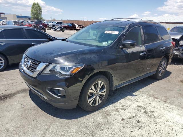 NISSAN PATHFINDER 2017 with VIN 5N1DR2MN4HC686624 - Photo from auction