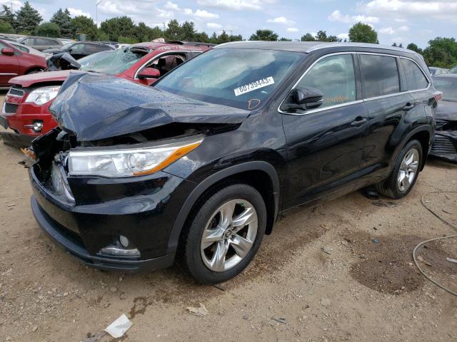 TOYOTA HIGHLANDER 2016 with VIN 5TDDKRFHXGS248454 - Photo from auction