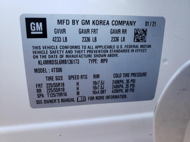 Photo 14 from auction – 2021 BUICK ENCORE GX with VIN KL4MMDSL6MB136173