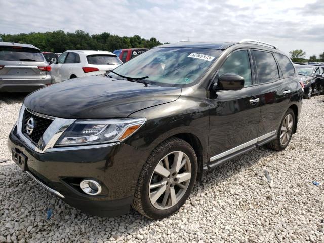 NISSAN PATHFINDER 2015 with VIN 5N1AR2MM1FC714872 - Photo from auction