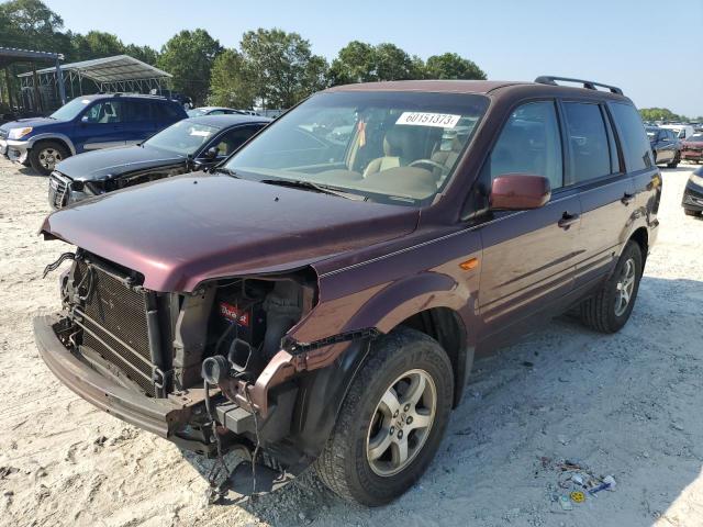 HONDA PILOT EXL 2008 with VIN 5FNYF28588B024122 - Photo from auction