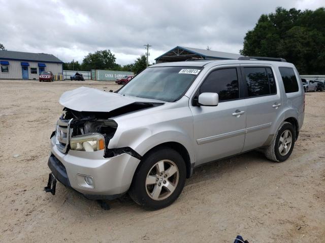HONDA PILOT EXL 2011 with VIN 5FNYF3H6XBB028016 - Photo from auction