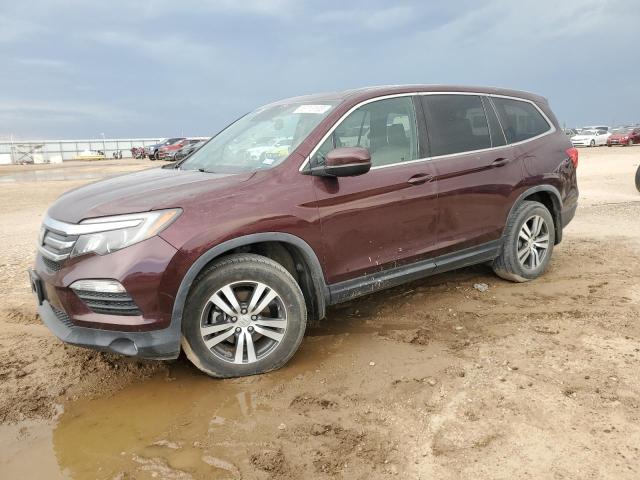 HONDA PILOT EXL 2017 with VIN 5FNYF5H65HB011211 - Photo from auction