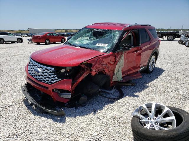 FORD EXPLORER P 2022 with VIN 1FM5K8HC8NGB95644 - Photo from auction
