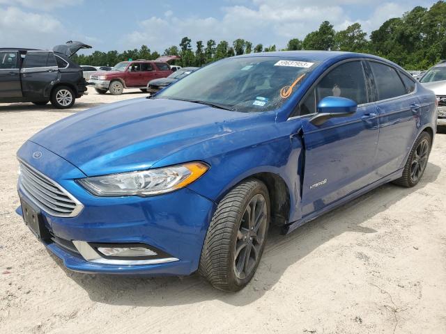 Photo 1 from auction – 2018 FORD FUSION SE with VIN 3FA6P0LU4JR102302
