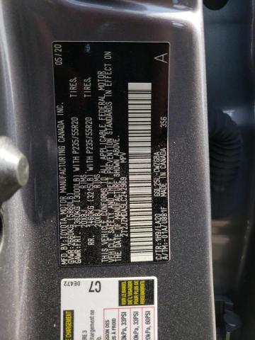 Photo 14 from auction – 2020 LEXUS RX 350 with VIN 2T2JZMDA5LC242969