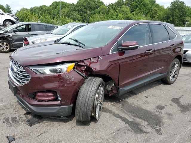 FORD EDGE TITAN 2020 with VIN 2FMPK4K97LBB60645 - Photo from auction