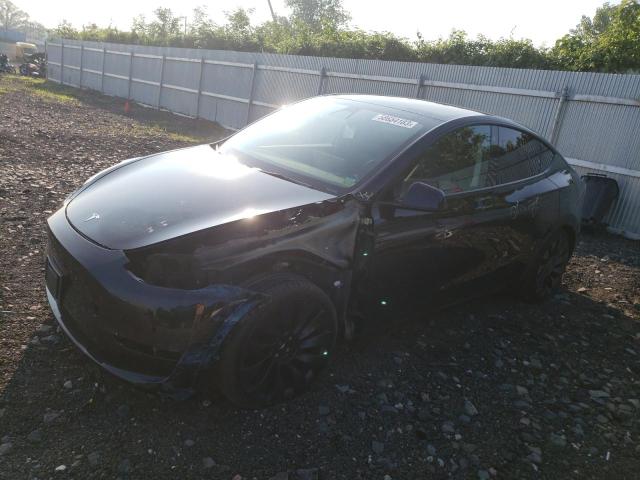 TESLA MODEL Y 2022 with VIN 7SAYGDEF7NF452266 - Photo from auction