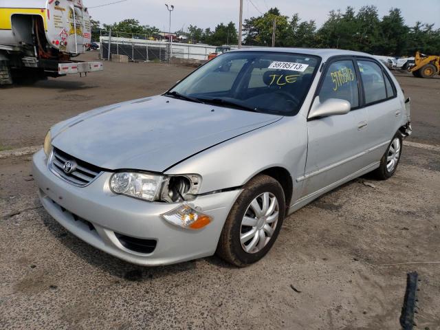 TOYOTA COROLLA CE 2002 with VIN 2T1BR12E92C588535 - Photo from auction