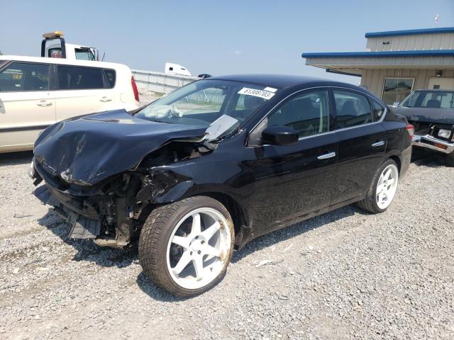 NISSAN SENTRA S 2014 with VIN 1N4AB7AP4EN853620 - Photo from auction