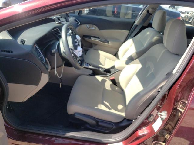 Photo 7 from auction – 2013 HONDA CIVIC LX with VIN 19XFB2F57DE283903