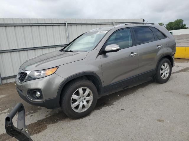 KIA SORENTO LX 2013 with VIN 5XYKT3A67DG369572 - Photo from auction