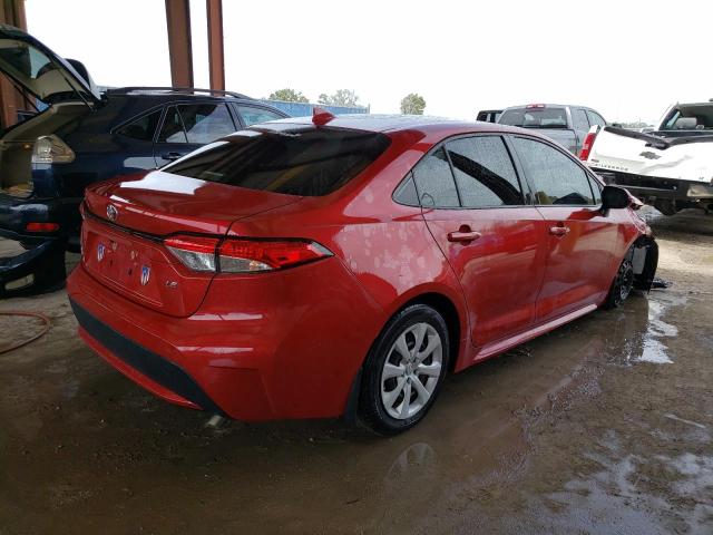 Photo 3 from auction – 2021 TOYOTA COROLLA LE with VIN JTDEPMAE0MJ137328