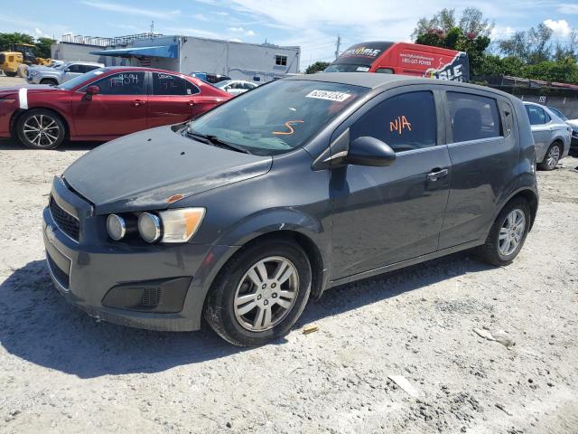 CHEVROLET SONIC LT 2012 with VIN 1G1JC6SH6C4217270 - Photo from auction