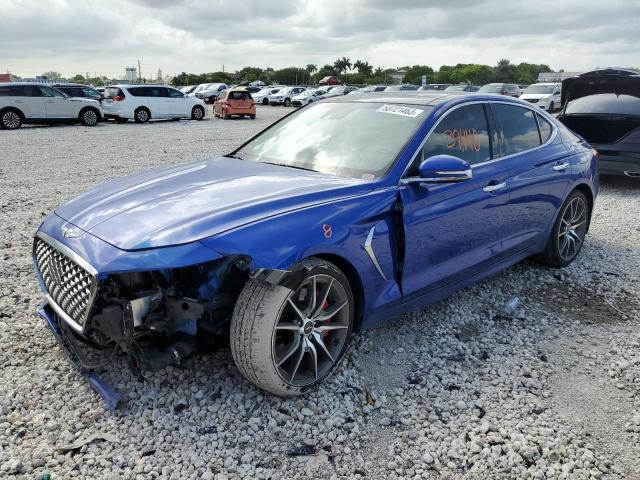 GENESIS G70 PRESTI 2019 with VIN KMTG34LE4KU012525 - Photo from auction