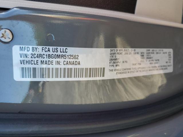 Photo 14 from auction – 2021 CHRYSLER PACIFICA T with VIN 2C4RC1BG0MR512562