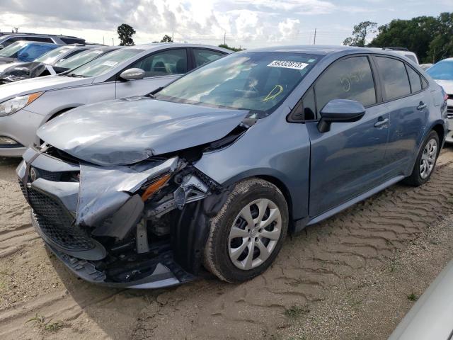 TOYOTA COROLLA LE 2020 with VIN 5YFEPRAE8LP068640 - Photo from auction