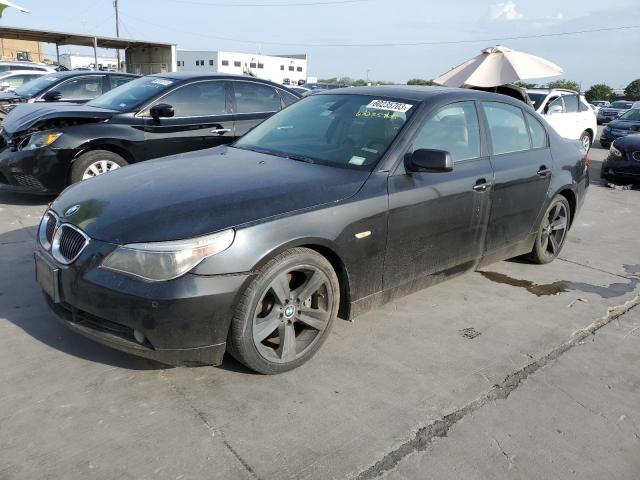 BMW 550 I 2007 with VIN WBANB53527CP06185 - Photo from auction