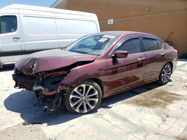 HONDA ACCORD SPO 2015 with VIN 1HGCR2F50FA162443 - Photo from auction