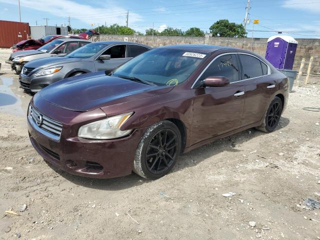 NISSAN MAXIMA S 2014 with VIN 1N4AA5AP8EC456382 - Photo from auction