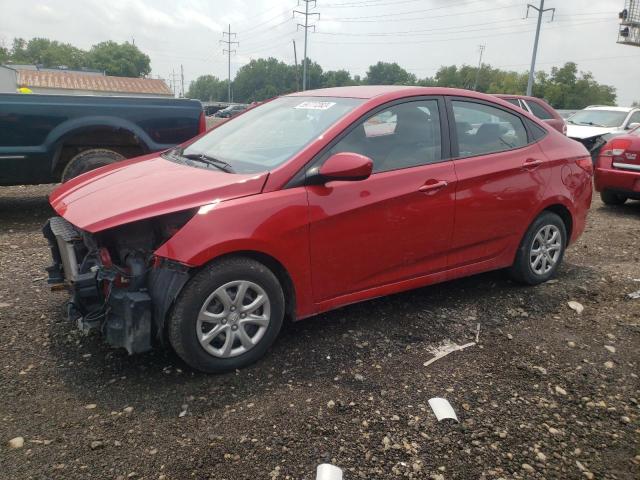 HYUNDAI ACCENT GLS 2013 with VIN KMHCT4AE8DU376574 - Photo from auction
