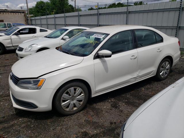 VOLKSWAGEN JETTA SE 2012 with VIN 3VWDP7AJ0CM104385 - Photo from auction