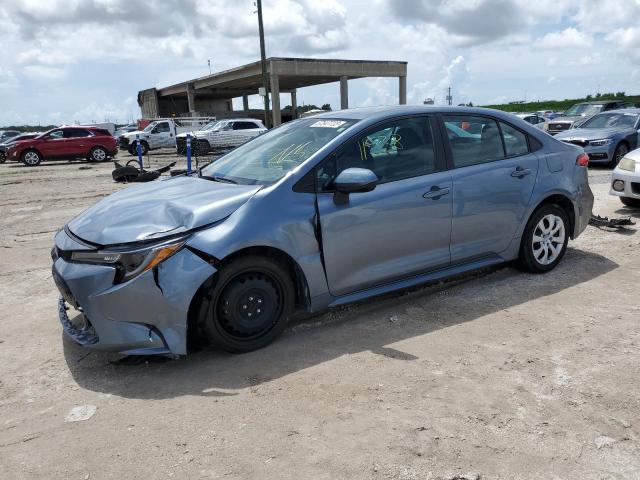 TOYOTA COROLLA LE 2021 with VIN 5YFEPMAEXMP218798 - Photo from auction