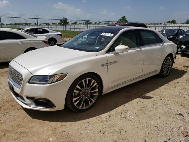 LINCOLN CONTINENTA 2017 with VIN 1LN6L9RP9H5609409 - Photo from auction