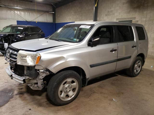 HONDA PILOT LX 2012 with VIN 5FNYF4H20CB004022 - Photo from auction