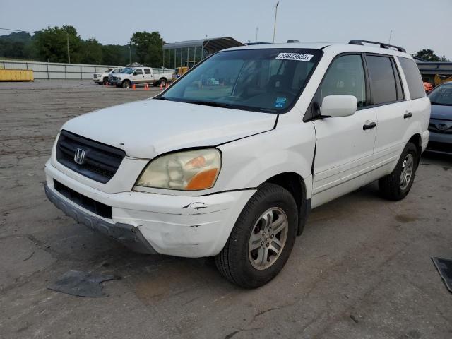 HONDA PILOT 2004 with VIN 2HKYF18524H524136 - Photo from auction