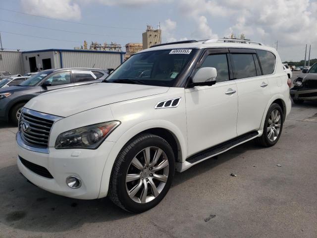 INFINITI QX56 2012 with VIN JN8AZ2NEXC9016236 - Photo from auction