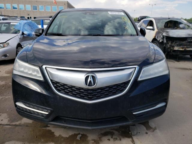 Photo 5 from auction – 2014 ACURA MDX TECHNO with VIN 5FRYD4H47EB003720
