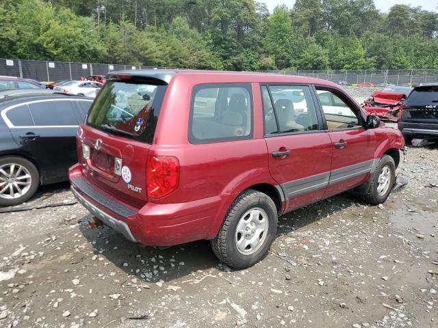 Photo 3 from auction – 2005 HONDA PILOT LX with VIN 2HKYF18125H563954