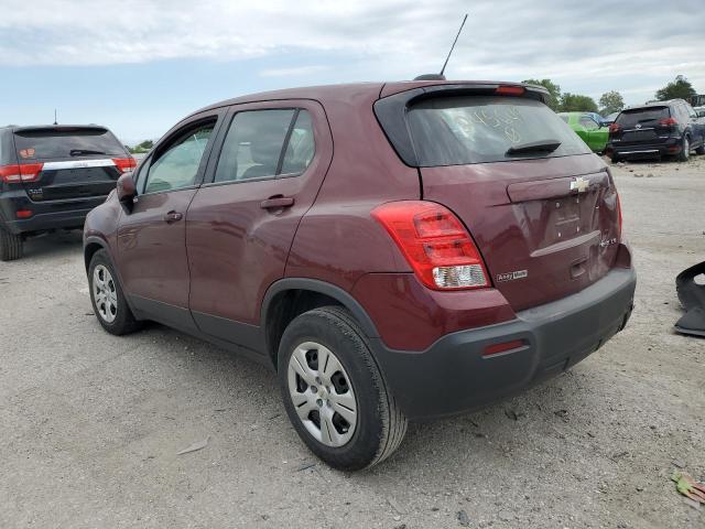 Photo 2 from auction – 2016 CHEVROLET TRAX LS with VIN 3GNCJKSB4GL245649