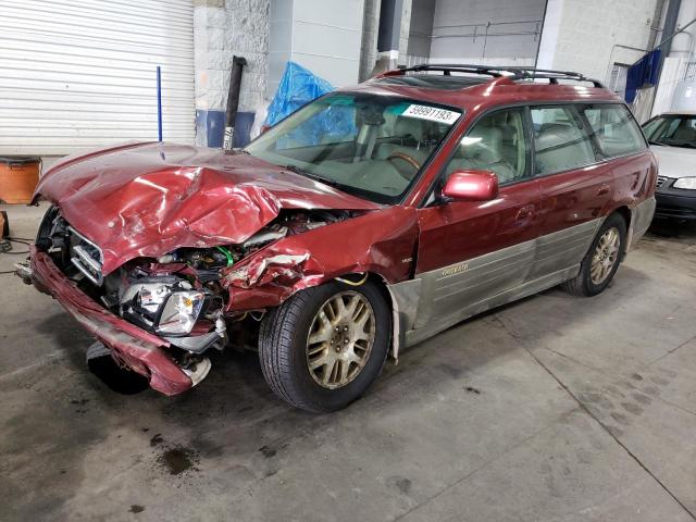 SUBARU LEGACY OUT 2002 with VIN 4S3BH896927610139 - Photo from auction
