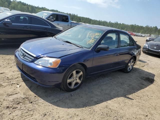 HONDA CIVIC EX 2001 with VIN 1HGES25771L044452 - Photo from auction