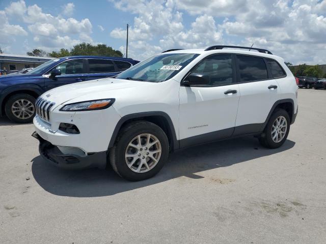 JEEP CHEROKEE S 2017 with VIN 1C4PJMAS7HW652142 - Photo from auction
