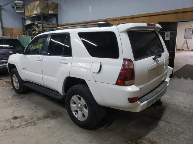 Photo 2 from auction – 2004 TOYOTA 4RUNNER SR with VIN JTEBT14R740031990